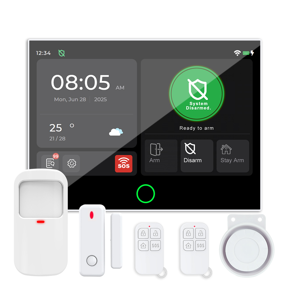 Motion Sensor Pir Wired - Новое поступление, 7-дюймовый сенсорный экран, 4G