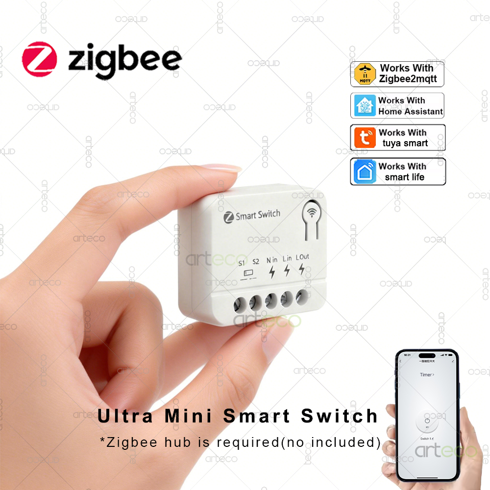 Smart Home Automation Diy - Мини-выключатель Zigbee DIY: модуль умного переключателя