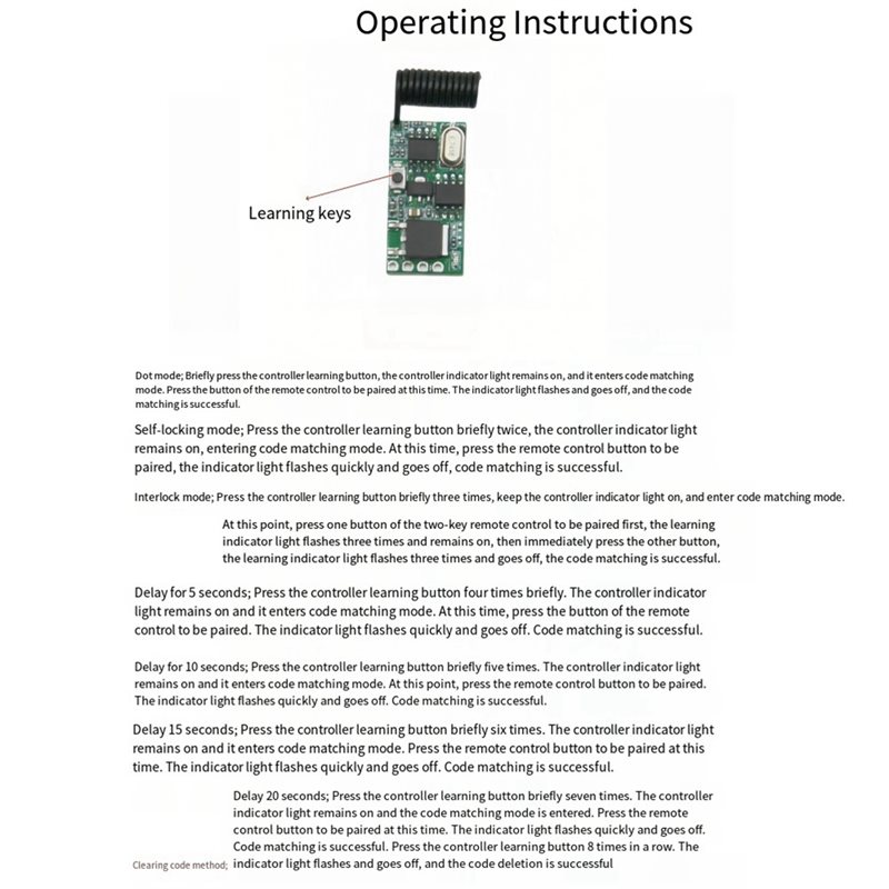 B04B-Контроллер радиочастотног – обзор и цена 433Mhz Receiver Module