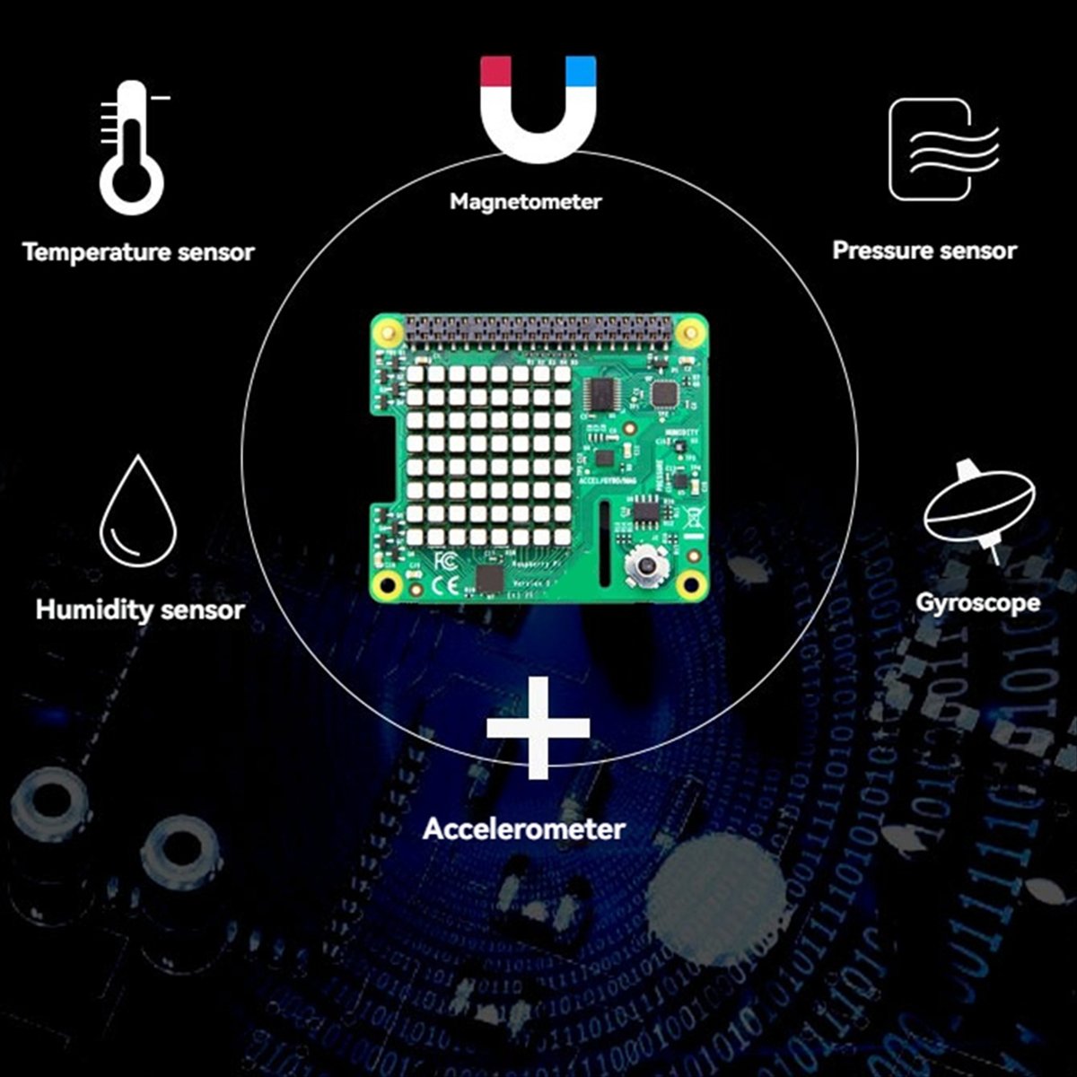 Для Raspberry Pi SenseHAT со с – обзор и цена Rgb Led Matrix 8X8