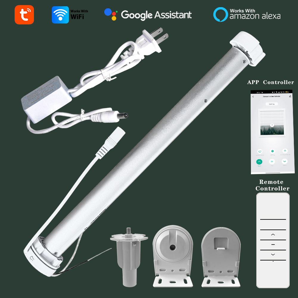 Мотор для рулонных штор Tuya W – обзор и цена Home Automation Technology