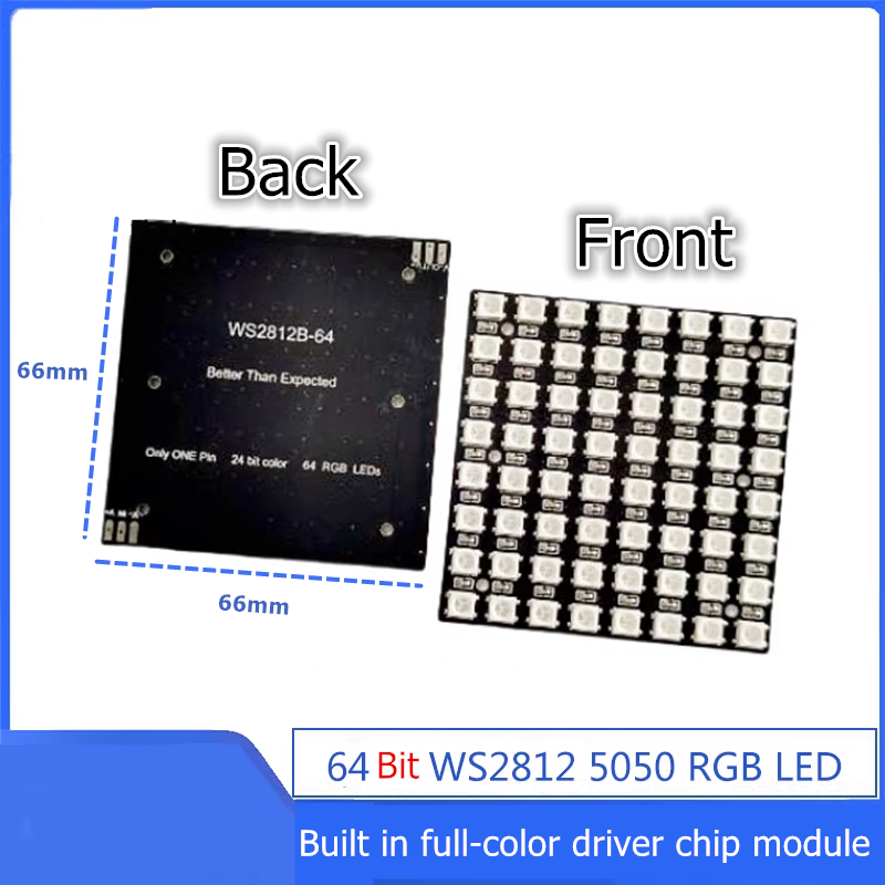 Модуль светодиодной RGB-матриц – обзор и цена Rgb Led Matrix 8X8
