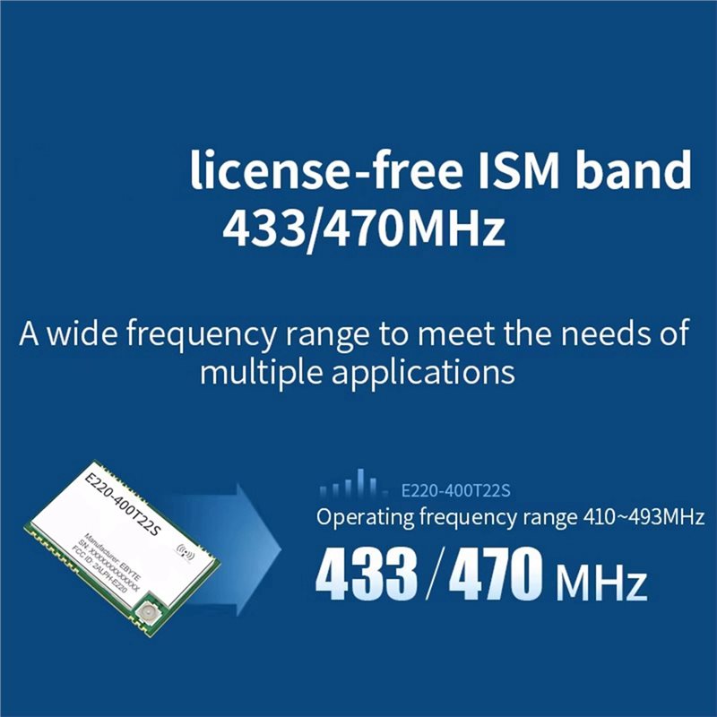 Новинка: Модуль Lora LLCC68 E2 – обзор и цена 433Mhz Receiver Module