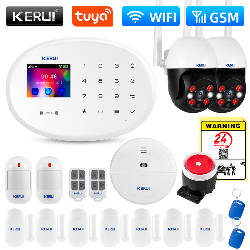KERUI W202 WIFI GSM комплект с – обзор и цена Smart Home Automation Diy