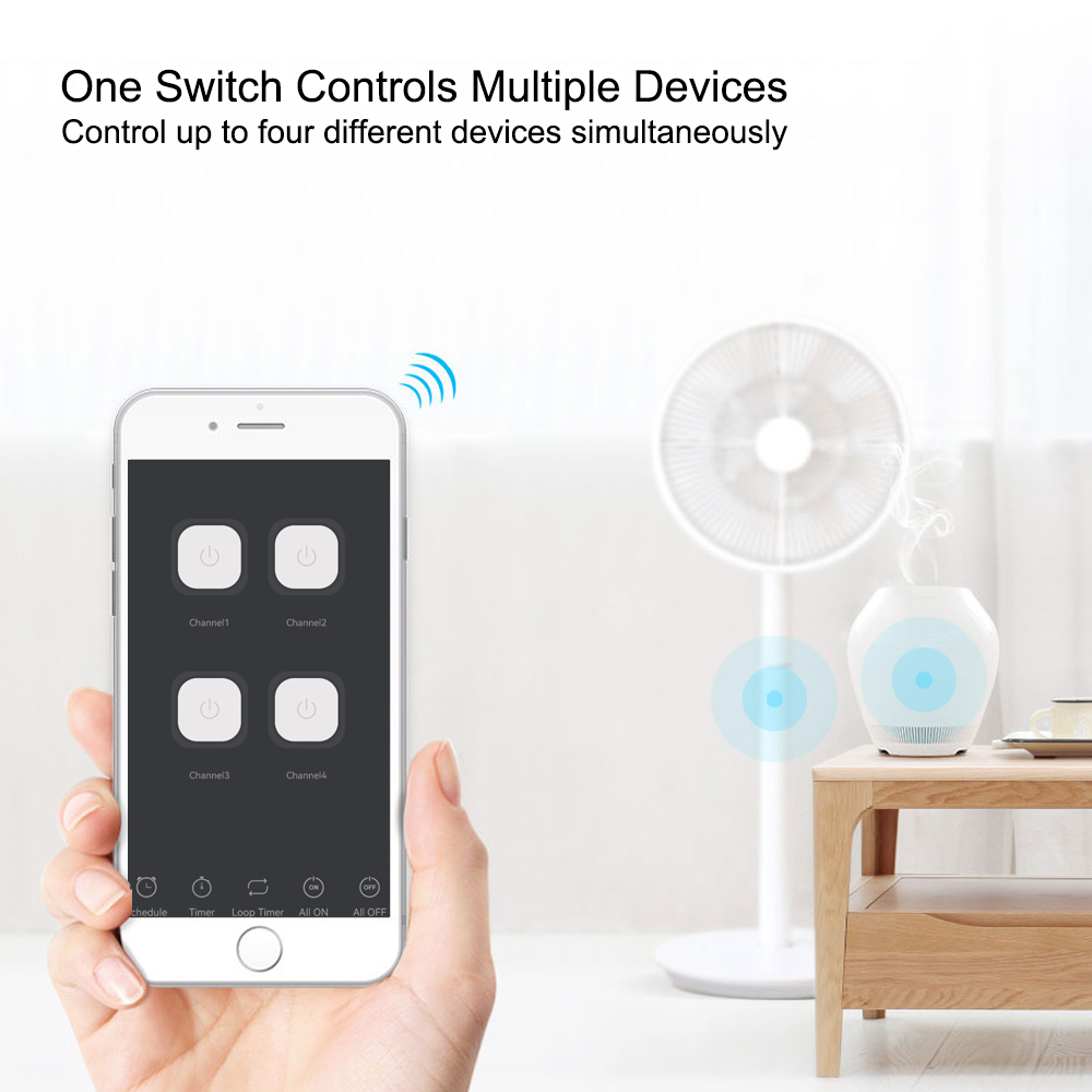 4-канальный модуль Wi-Fi/Zigbe – обзор и цена Smart Home Automation Diy