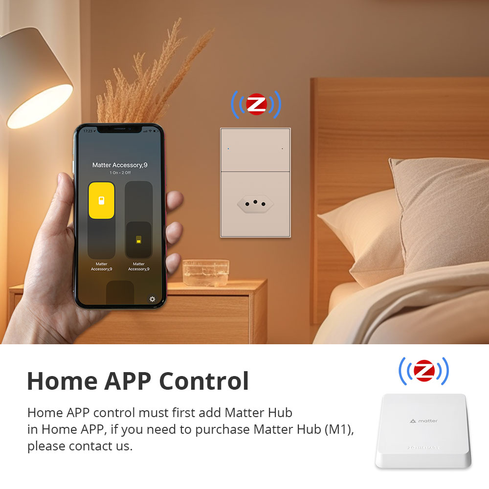 Zemismart Zigbee 10A Бразилия  – обзор и цена Matter Hub Thread