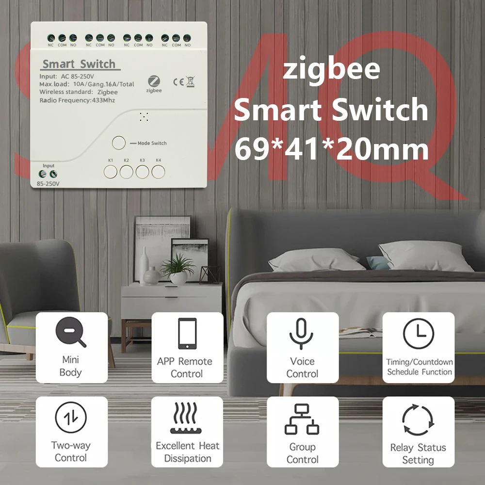 Умный переключатель Zigbee, ре – обзор и цена Home Automation Technology