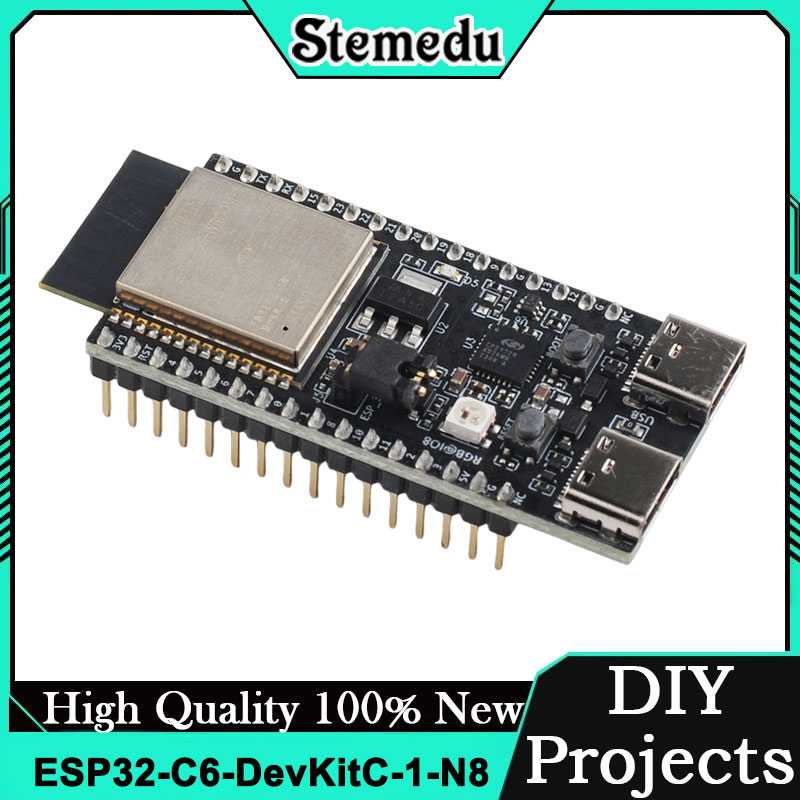 Плата ESP32 C6 DevKitC 1 N8 Io – обзор и цена Diy Home Automation System