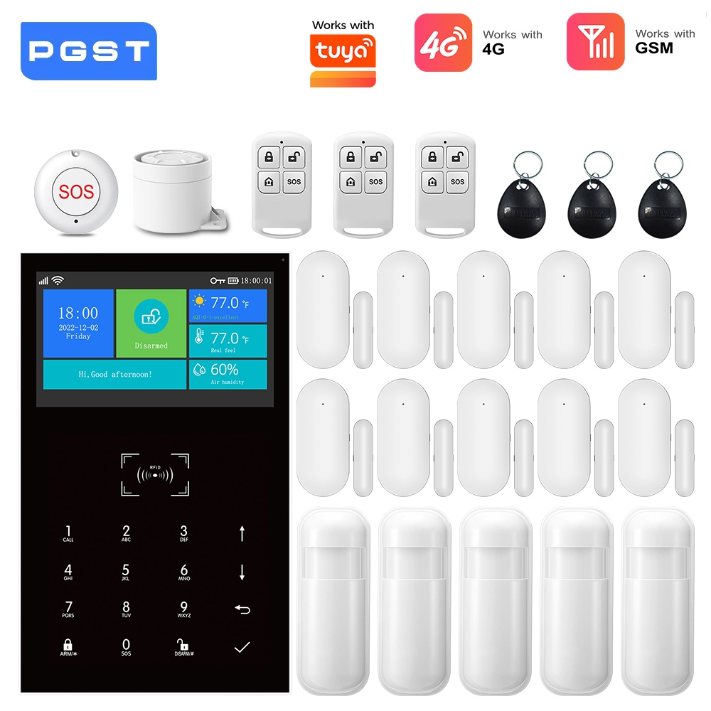 Система сигнализации 4G GSM Wi – обзор и цена Smart Home Automation Diy
